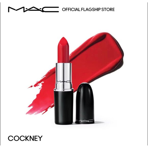 MAC Cockney Lustreglass Sheer-Shine Lipstick - Picture 3 of 3